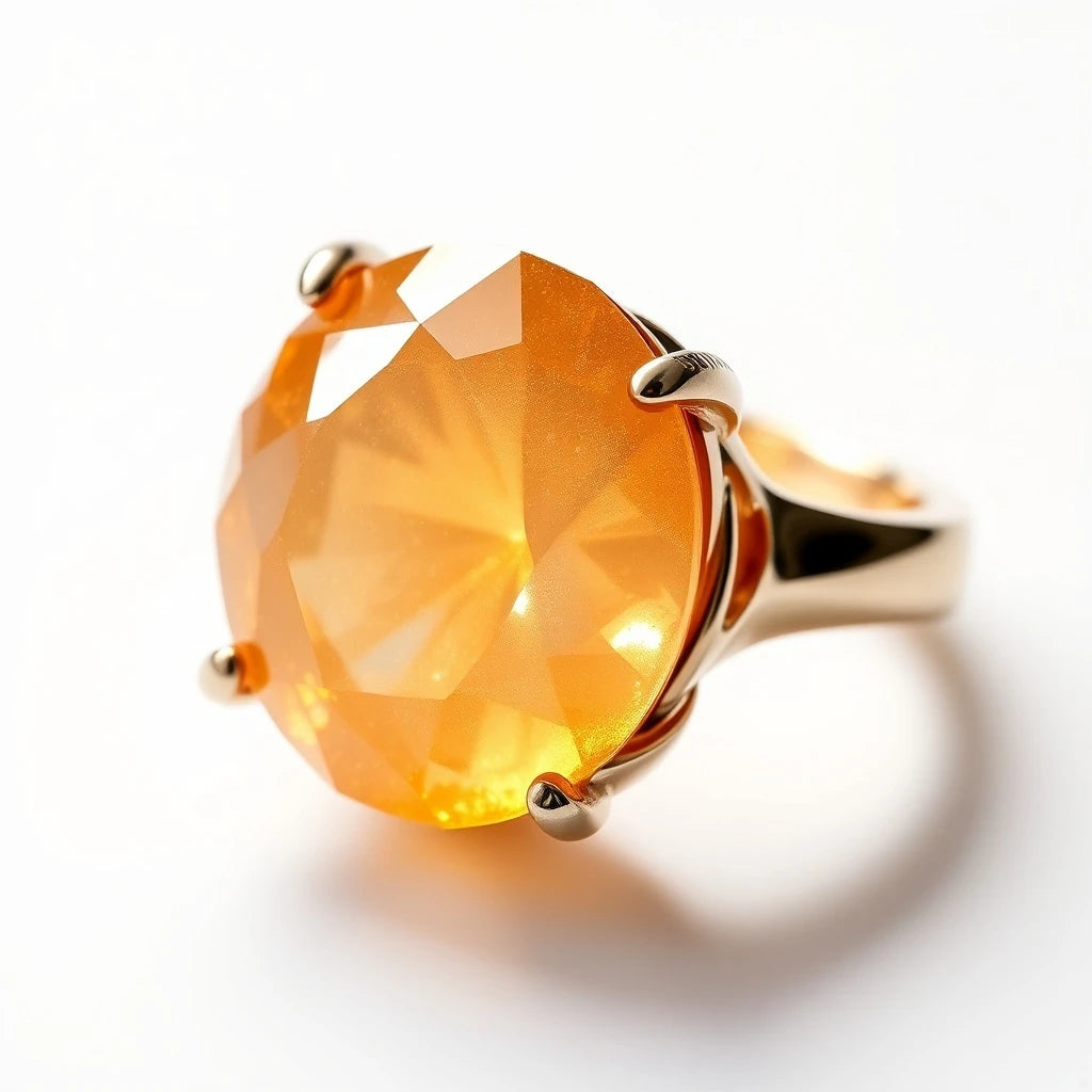 Starburst Sunstone Ring - Image 1